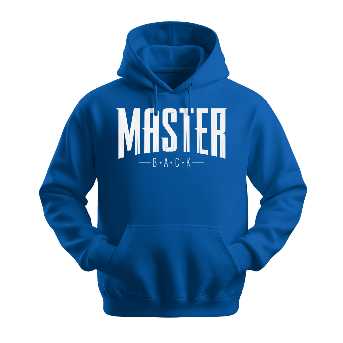 Master Back - Unisex Hoodie - Streetwear Hoodie - Royal