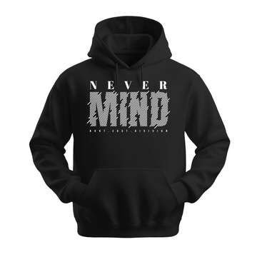 Never Mind North East Division - Unisex Hoodie - Streetwear Hoodie - Black