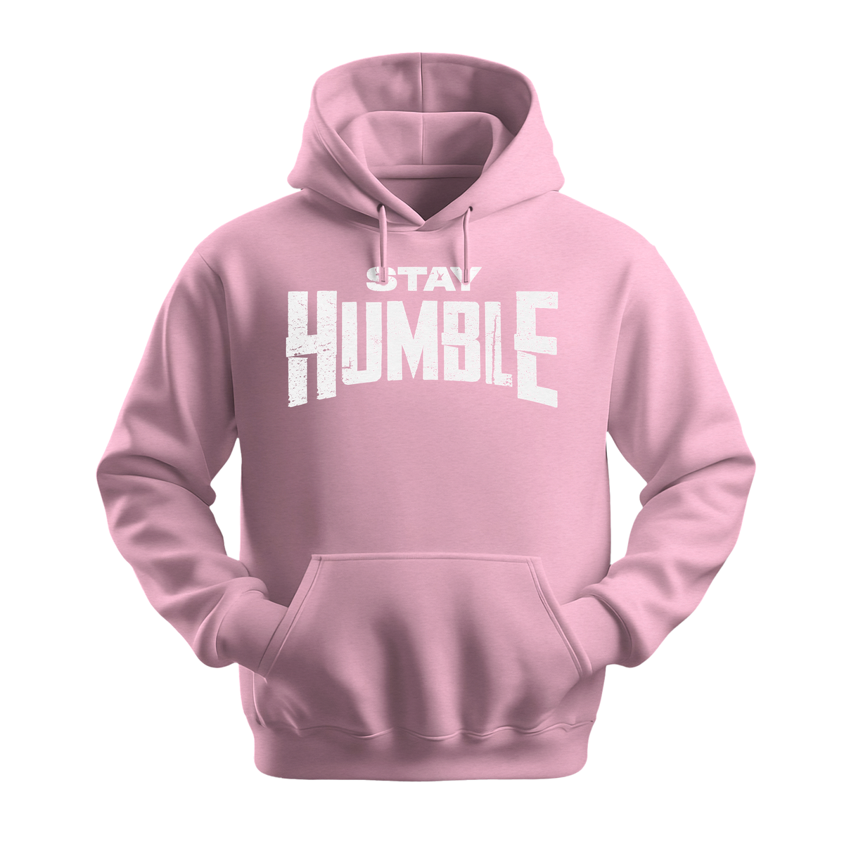 Stay Humble - Unisex Hoodie - Motivation Hoodie - Light Pink