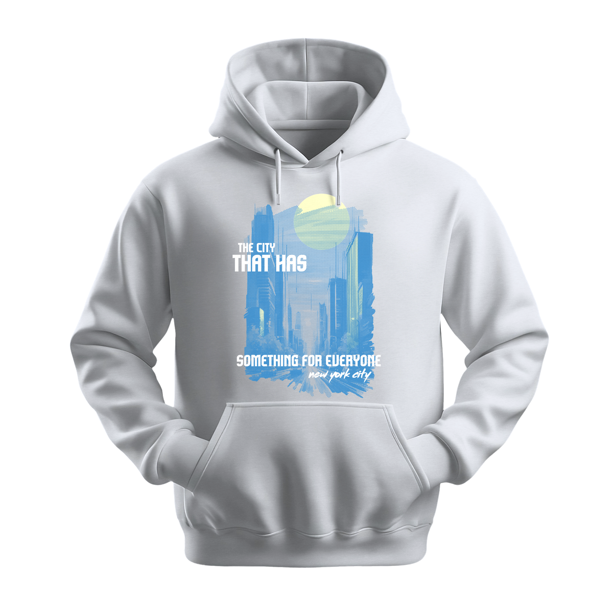 The City That Has Something For Everyone - Unisex Hoodie - City Hoodie - White