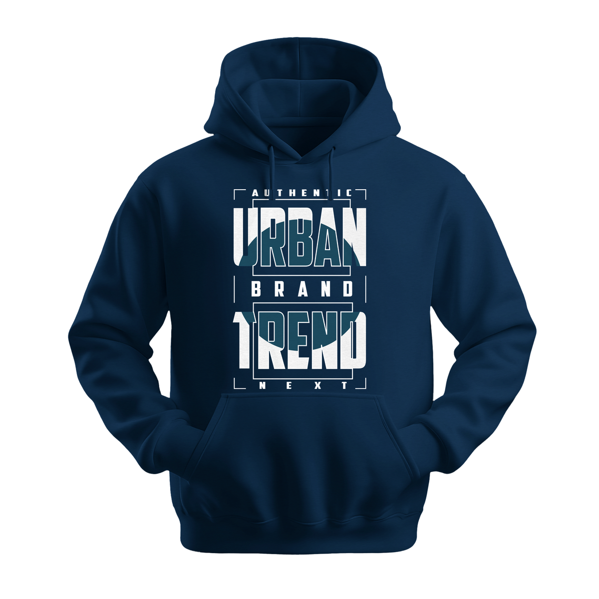 Urban Brand Trend - Unisex Hoodie - Streetwear Hoodie - Navy