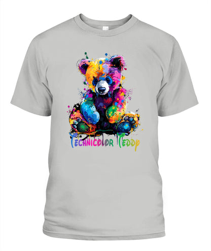 Technicolor Teddy Splash T-Shirt