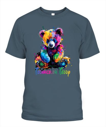 Technicolor Teddy Splash T-Shirt