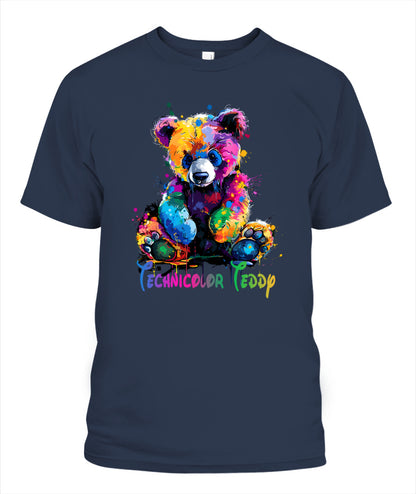 Technicolor Teddy Splash T-Shirt