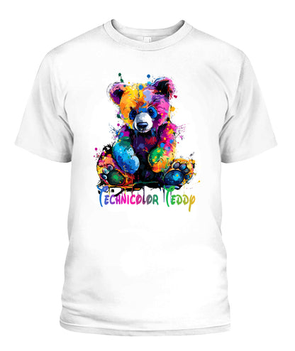 Technicolor Teddy Splash T-Shirt